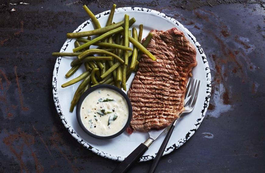 Recette De Faux-filet De Boeuf Grillé Béarnaise Allégée